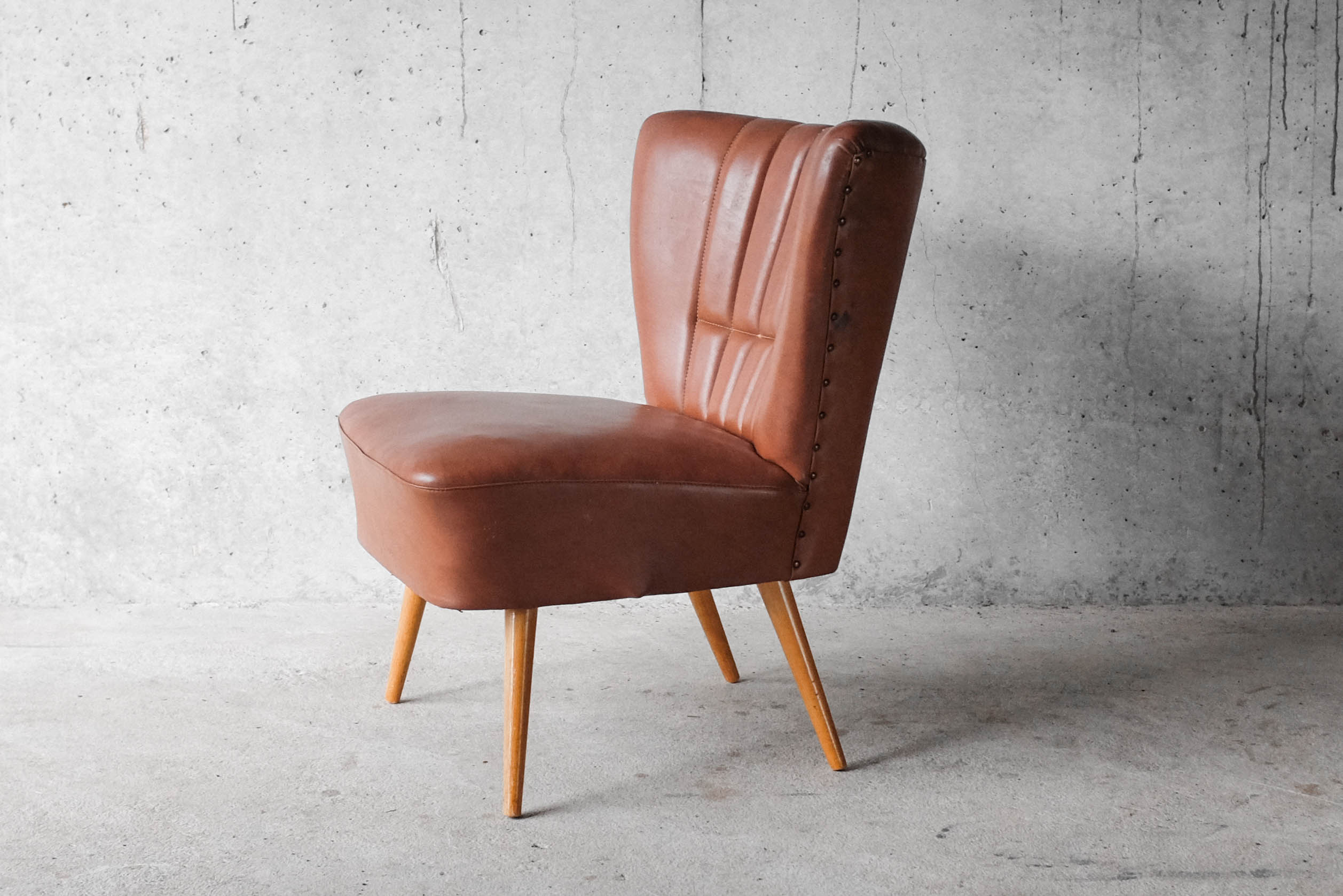 Tawny cocktail chair - 1960