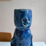 Anthropomorphic ceramic lamp base