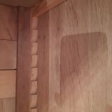 3-door Art Deco Parisian wardrobe and bevelled mirror