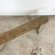 Antique elm wooden bench