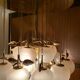 Suspension Laiton et verre