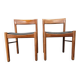 2 chaises Bramin, Danemark années 1960