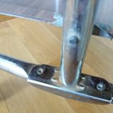 Folding trolley on wheels