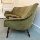 Fifties curved sofa