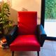 Vintage skai chair