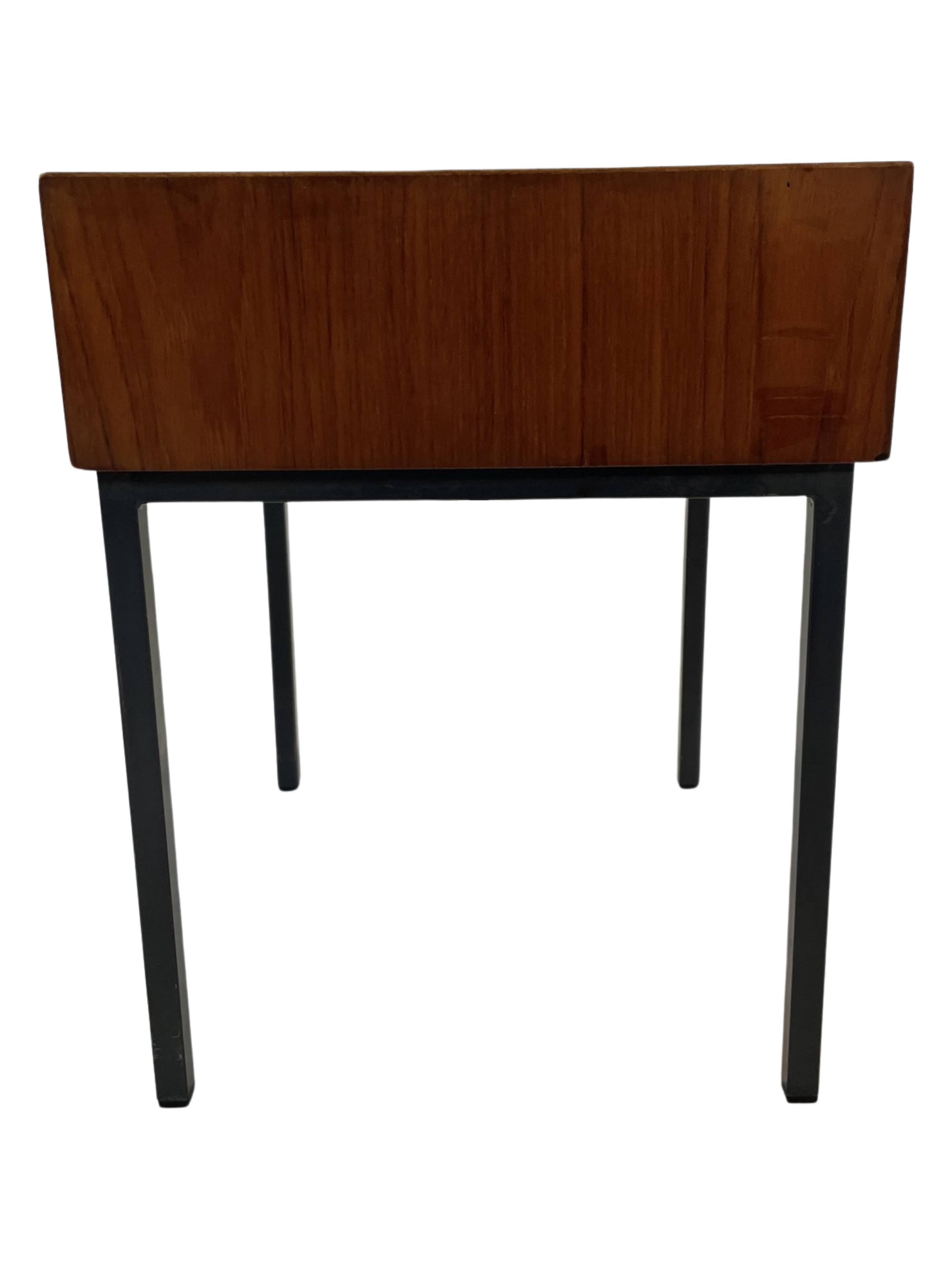 Vintage Pastoe bedside table side table 1960s teak veneer
