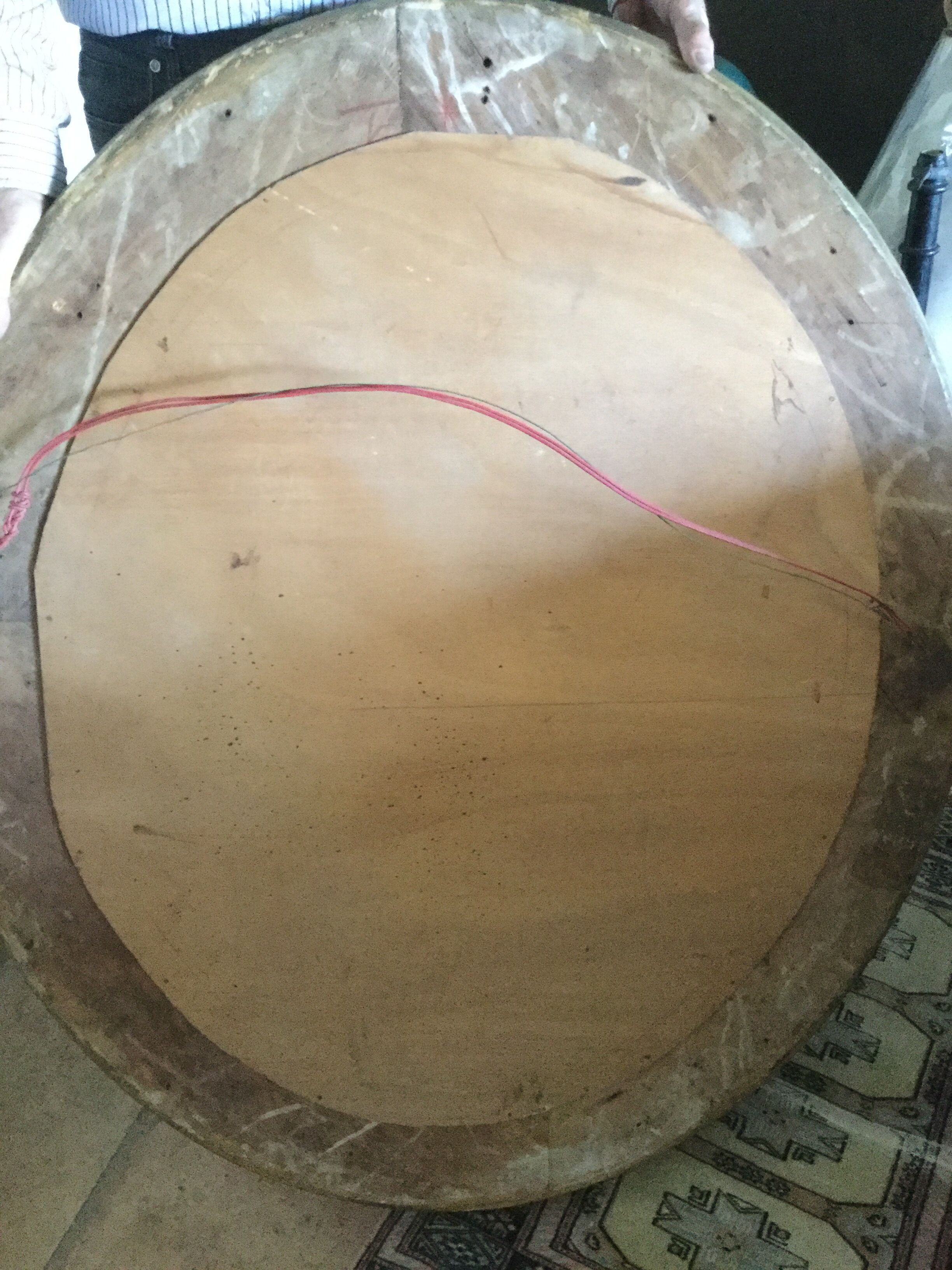 Antique mirror 95x110cm