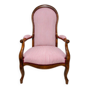 Fauteuil Voltaire tissu