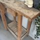 Genuine vintage wooden workbench from the 1960s stamped Grenade.