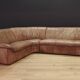 Corner sofa 60 70 vintage leather