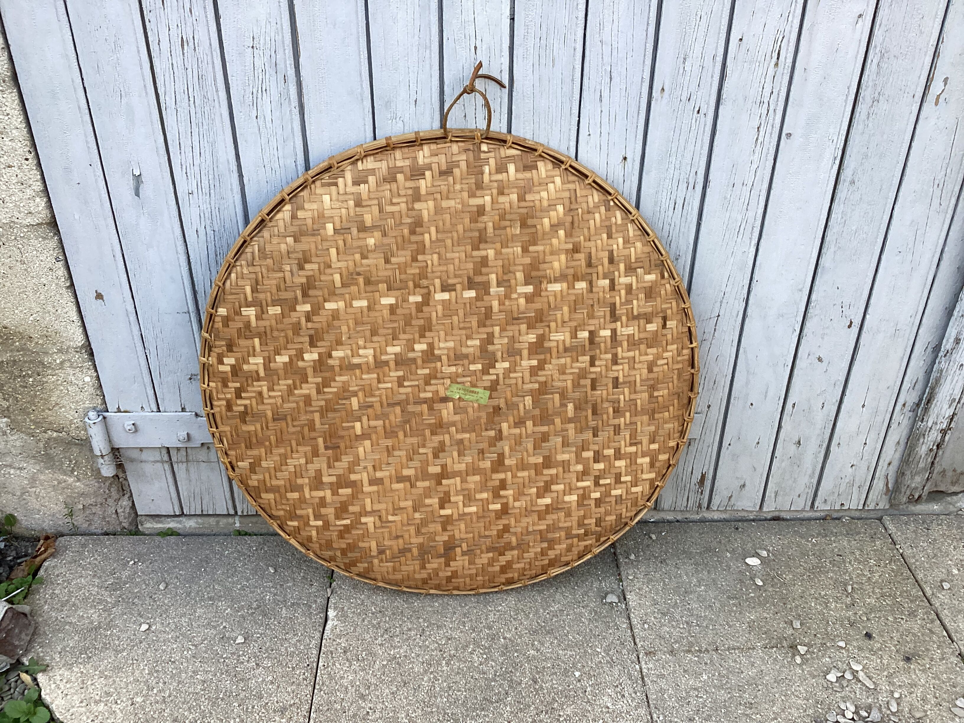 XL bamboo tray