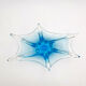 Murano Italy Deep Bowl - Organic Design Lagoon Blue