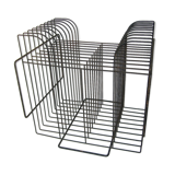 vintage metal vinyl holder