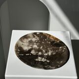 Dish in petrified wood