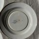 Set of 3 blue plates from Gien pottery, Fleurette model, D22.5.