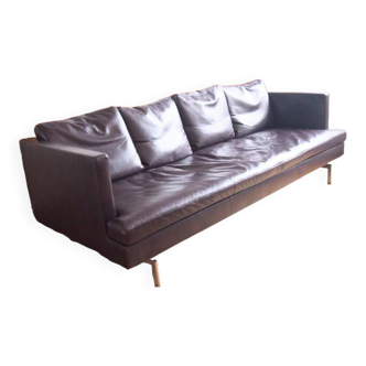 Stricto Sensu leather sofa, Didier Gomez for Ligne Roset