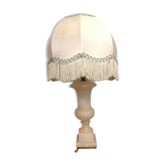 Lampe de bureau en albâtre