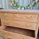 Commode art déco vintage bois massif