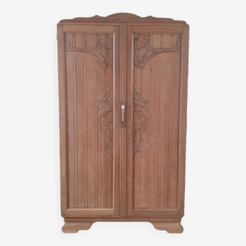 Renovated Parisian Art Deco wardrobe