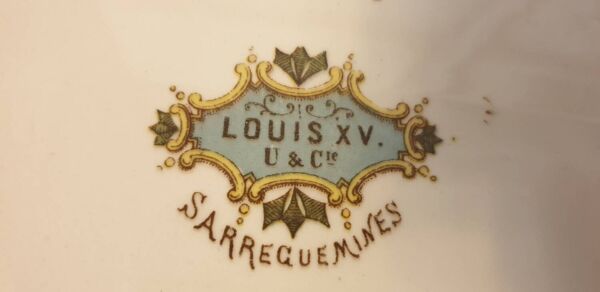 2 Plats Louis XV de Sarreguemines