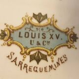 2 Louis XV Dishes from Sarreguemines
