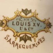 2 Louis XV Dishes from Sarreguemines