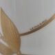 White porcelain vase decoration foliage gold "Léonard Paris" decoration Montebello