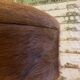 Tripod cowhide stool