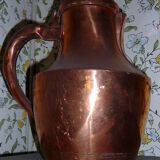 Closed former pitcher in copper (teakettle)