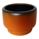 Enamelled vase signed André Jean Doucin – vintage modernist piece – France