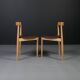 Dining Set in the Style of Hans Olsen, Danish Design, 1950s