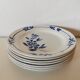 set of 7 Creil and Montereau flat plates,