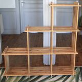 Solid pine shelf, Regain style