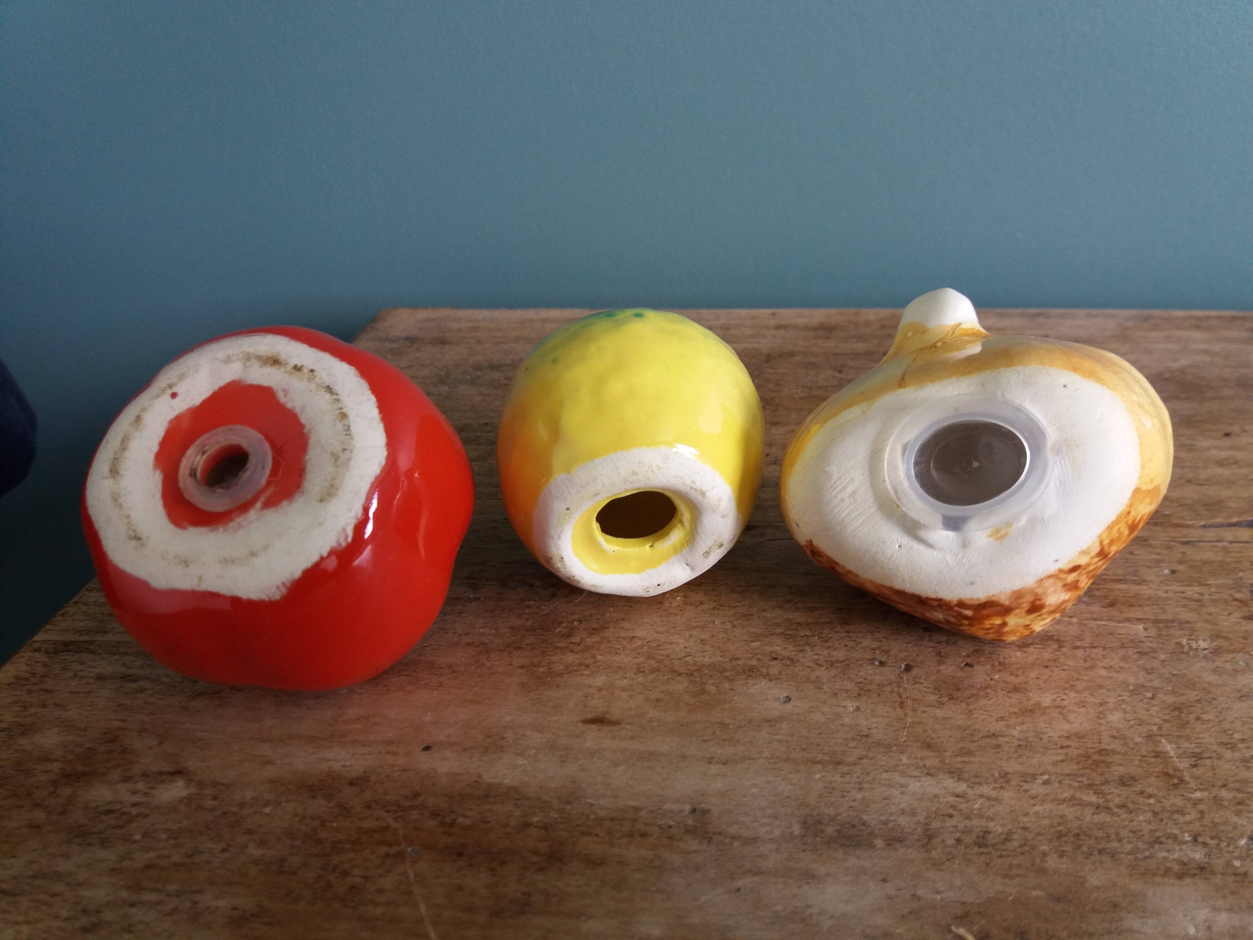 salt shaker pepper slushie tomato onion lemon