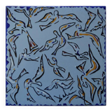 Salvador Dali: The Night of the Birds, original signed ceramic