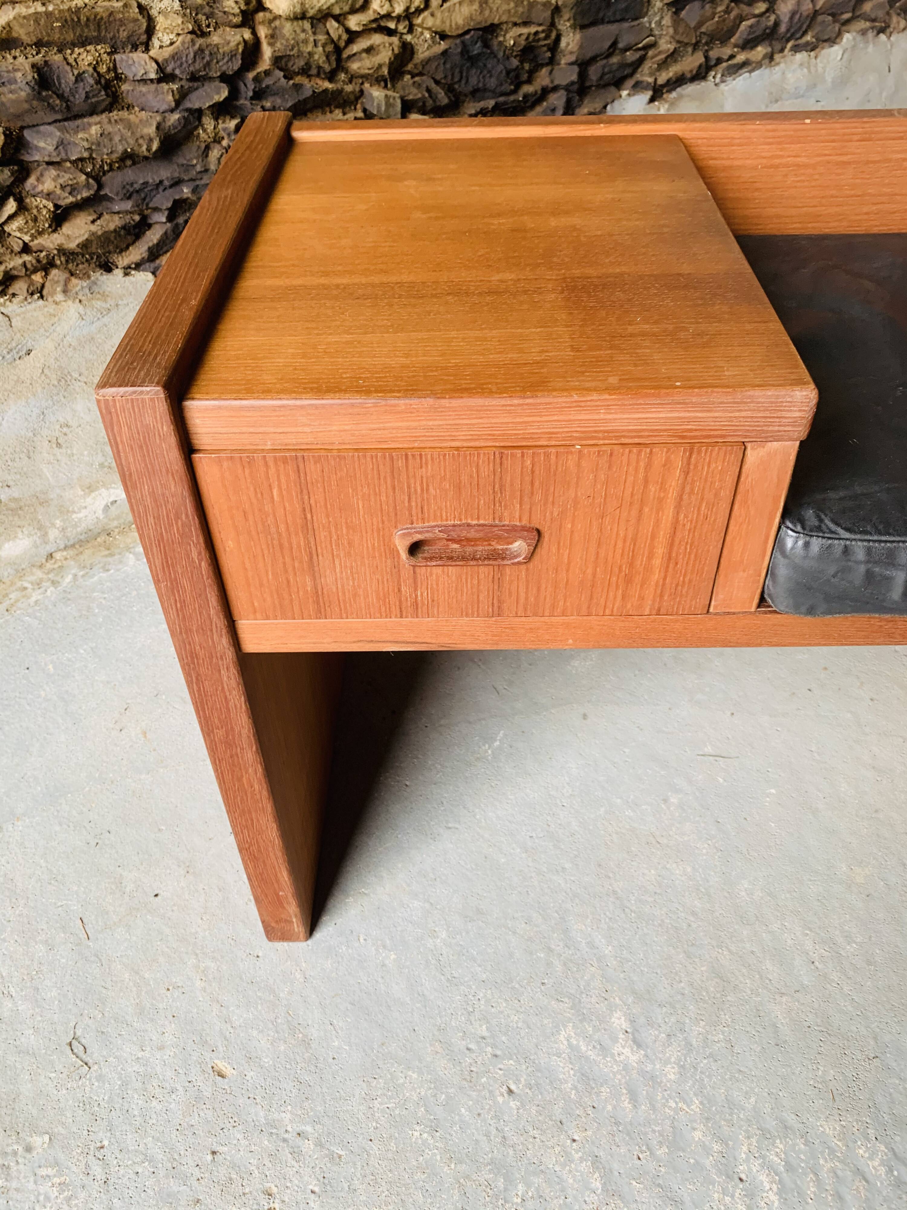 Wooden telephone cabinet