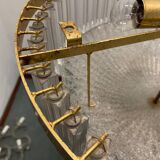 Large Murano Glass Trilobi Chandelier 1970’s