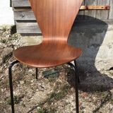 Pair of chairs series 7 by Arne Jacobsen for Fritz Hansen