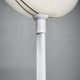 1970s Italian Murano Glass Dimmable Torchiere Floor Lamp