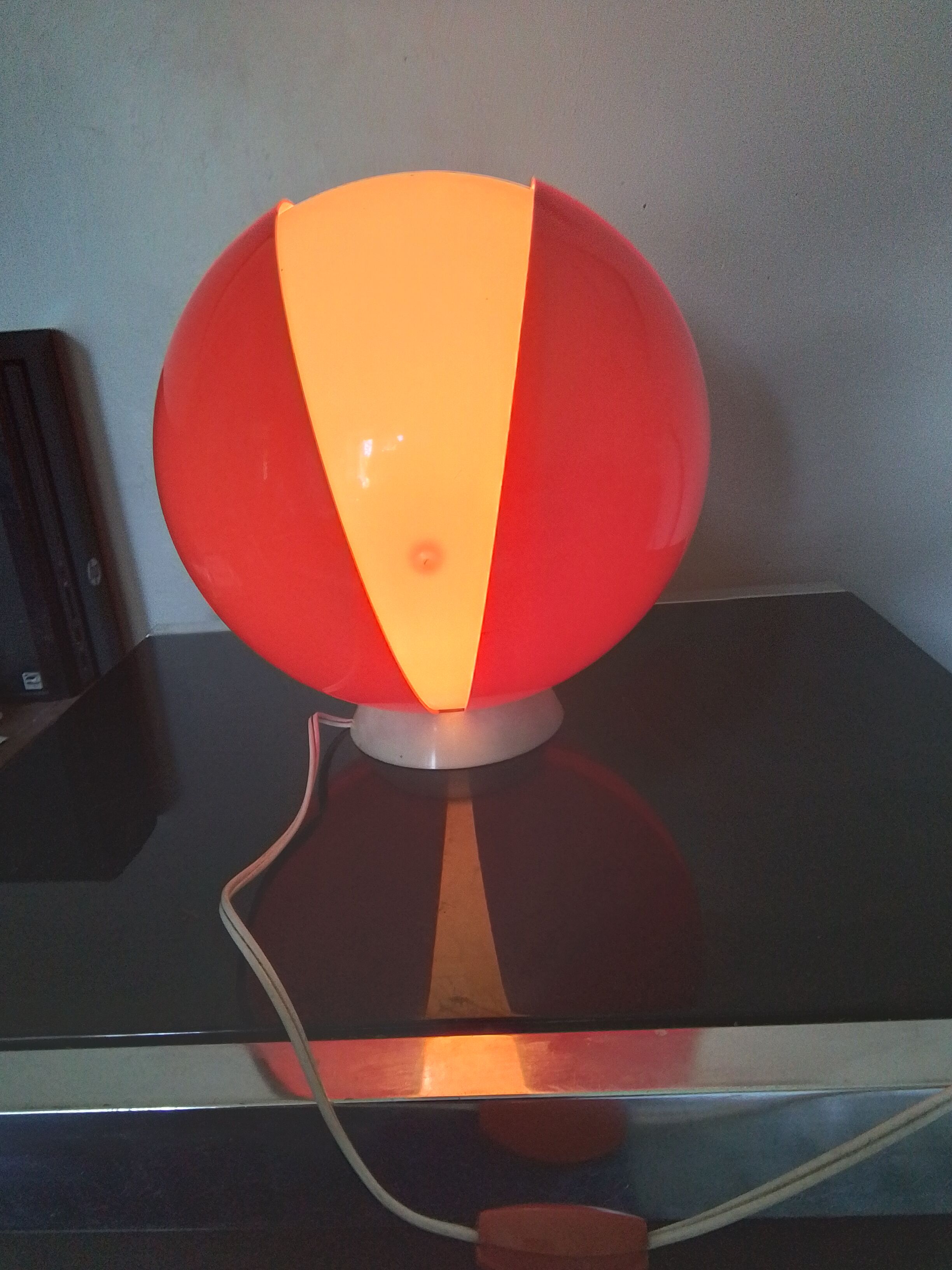 Lampe tulipe des annees 70