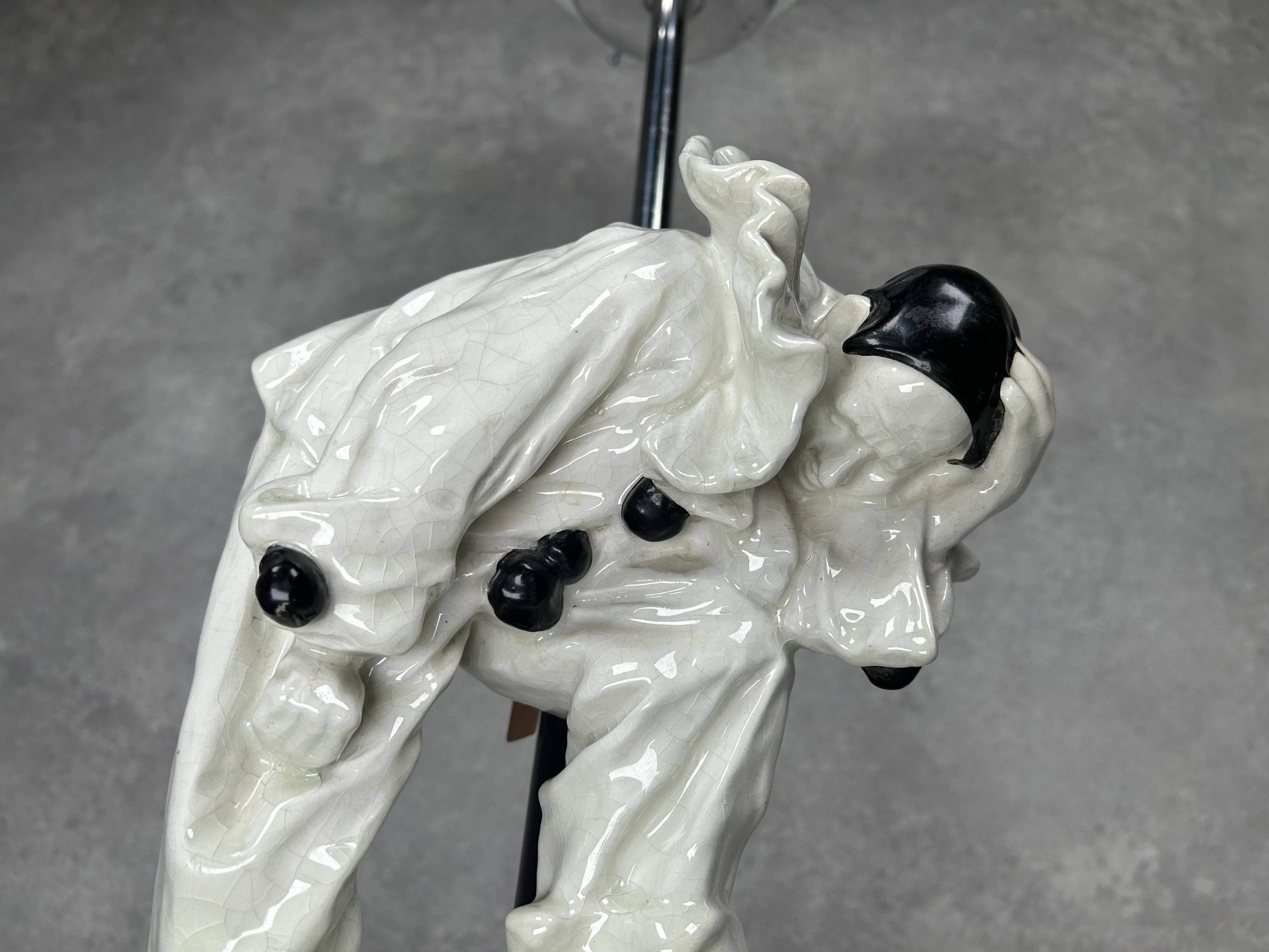 Art Deco table lamp by Emanuel Kodet Julián for Bechyně