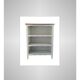 Old white and wood bookshelf