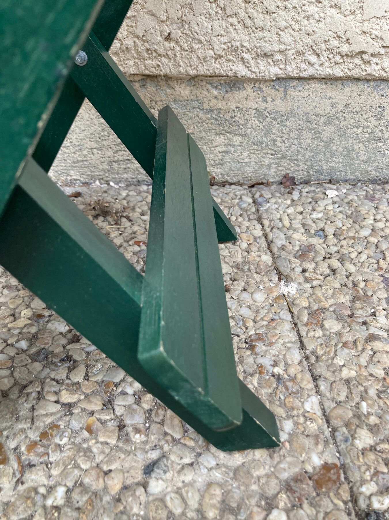 Folding stool in vintage canning