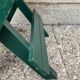 Folding stool in vintage canning