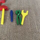 Child wooden workbench