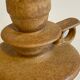 Geometric Hand CANDLE HOLDER Stoneware VINTAGE France