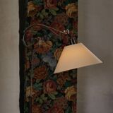 Danish Art Deco, adjustable wrought iron floor lamp, 1930s