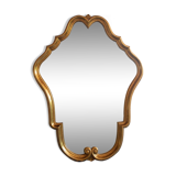 Miroir doré coquille 53x71cm