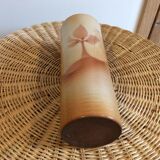 Glazed stoneware vase
