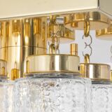 Glass ceiling lights Limburg, Germany, 1970s